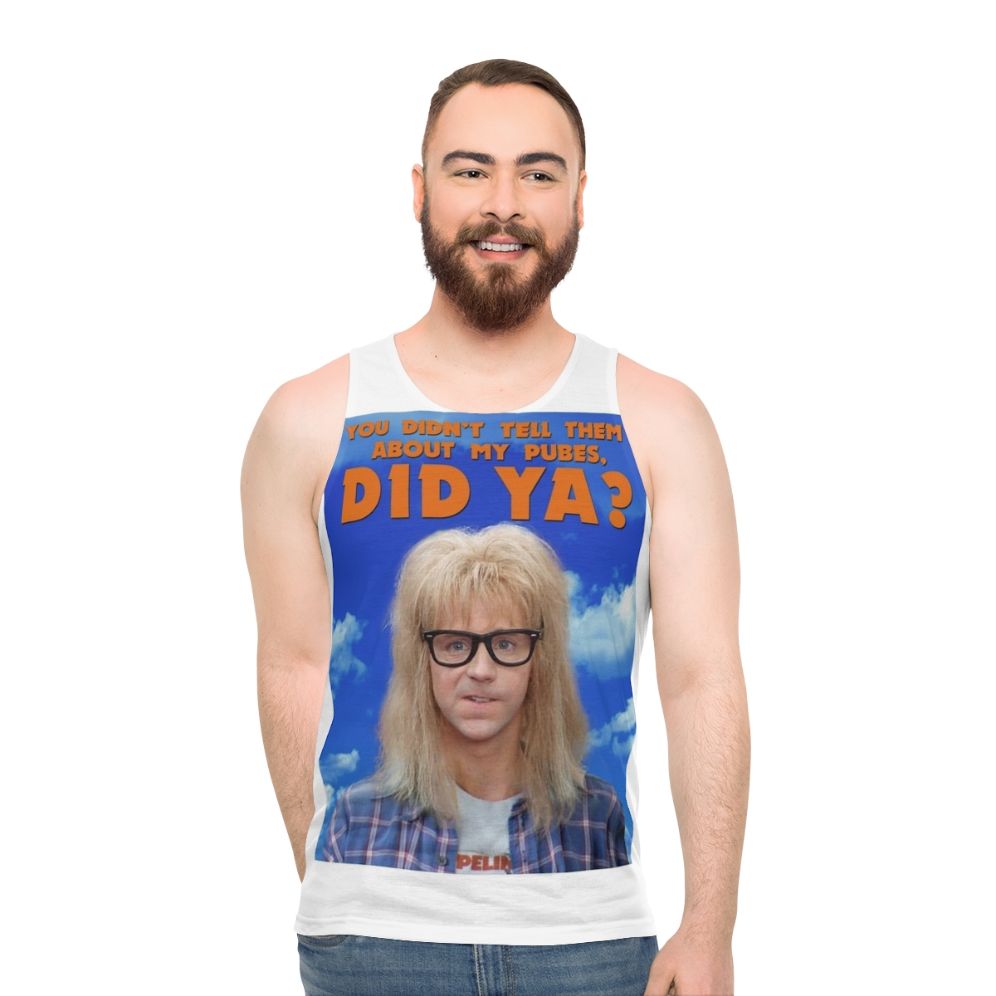Unisex Garth Algar Wayne's World Comedy Tank Top
