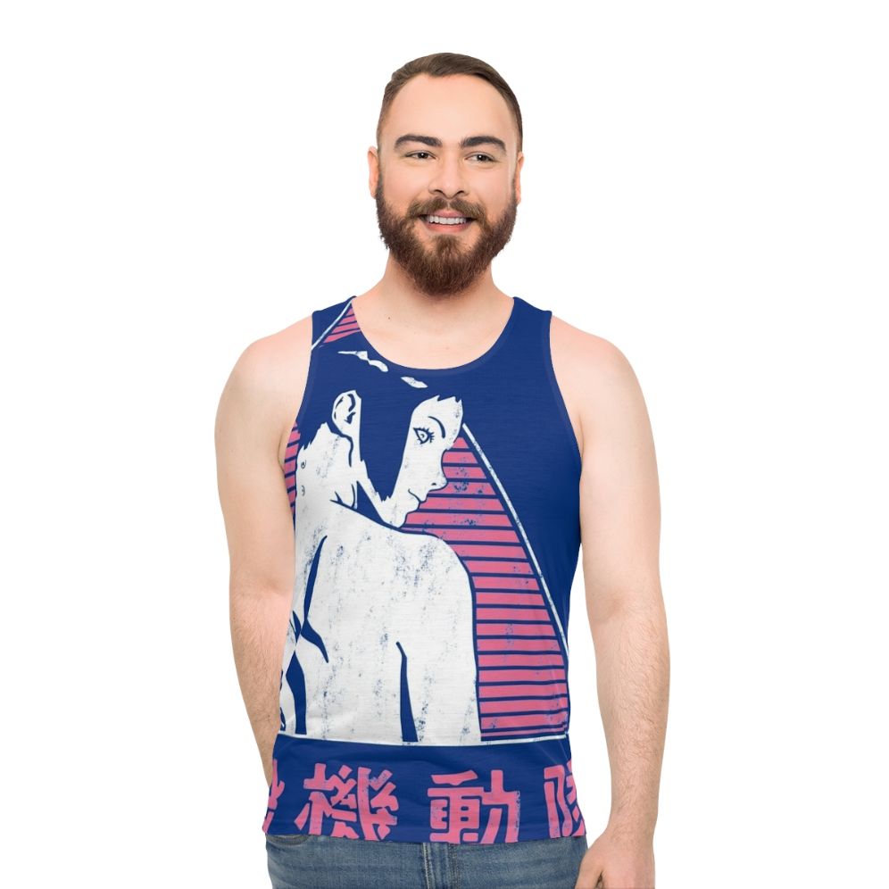 Unisex 'Ghost in the Shell' inspired tank top