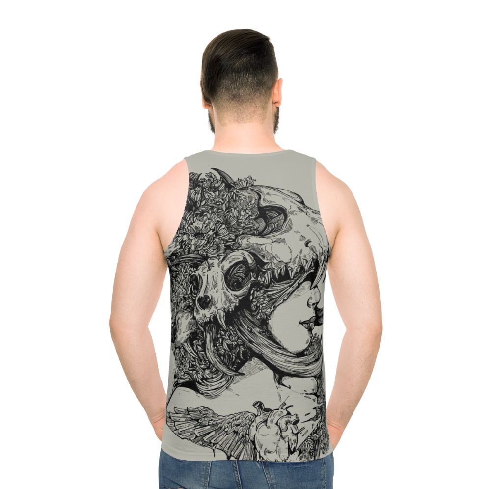 Unisex Gia Girl Tank Top with Graphic Design