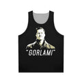 Unisex Gorlami tank top with Quentin Tarantino movie quote