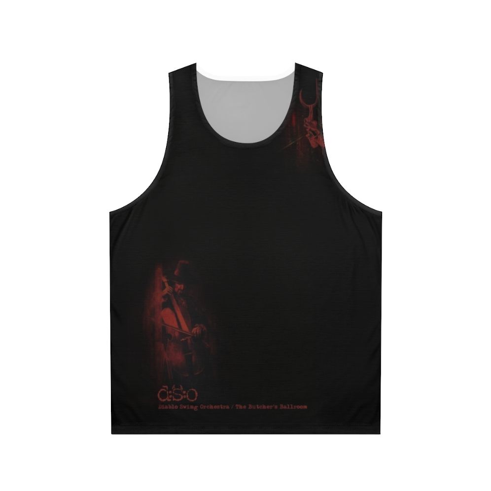 Unisex gothic music lover's ballroom dance tank top