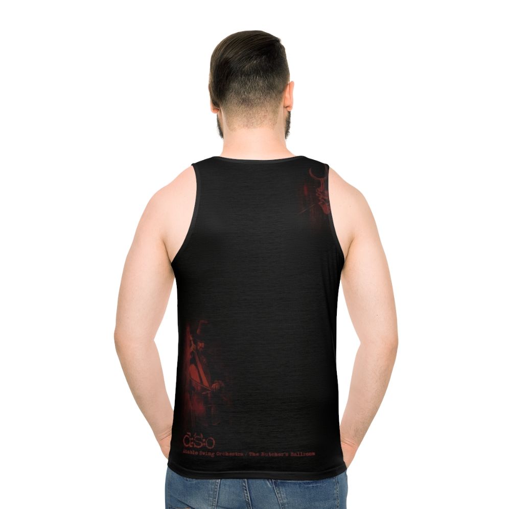 Unisex gothic music lover's ballroom dance tank top