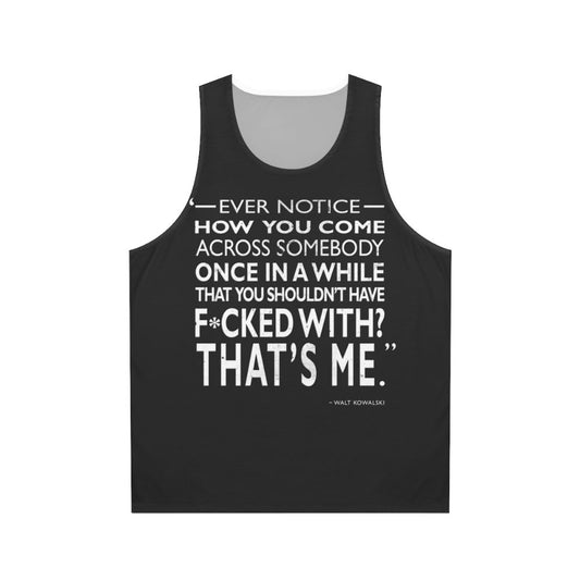 Unisex Gran Torino Minimalist Tank Top