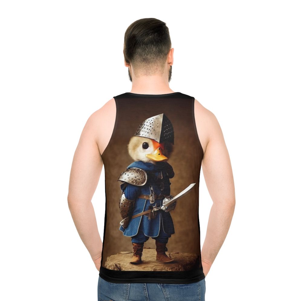 Unisex Graphic Duck Design Tank Top