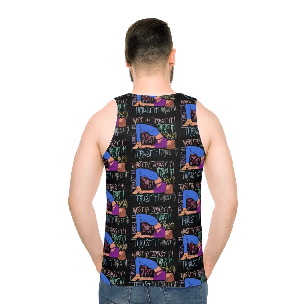Unisex graphic tank top for showgirls fans