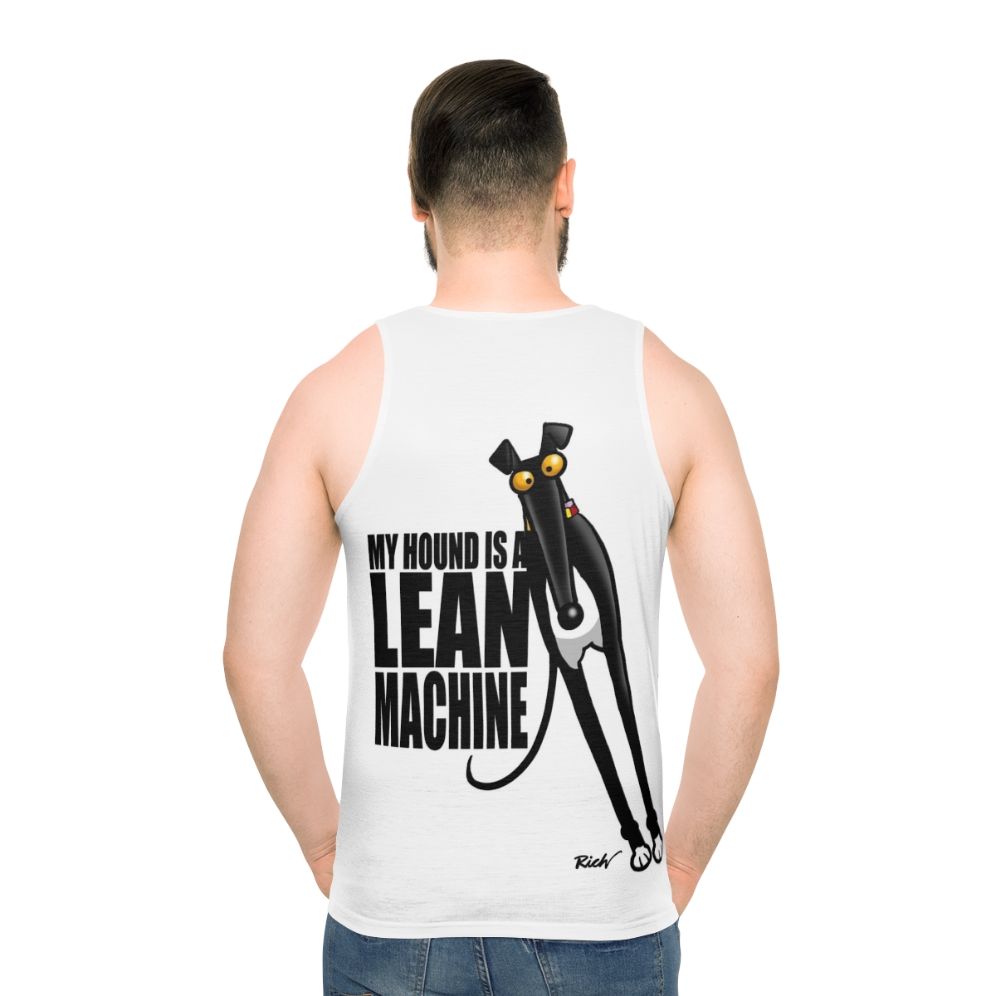 Unisex greyhound lover tank top