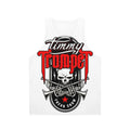Unisex grunge skull tank top