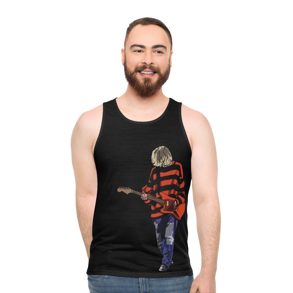 Unisex Grunge Tank Top Inspired by Kurt Cobain and Nirvana