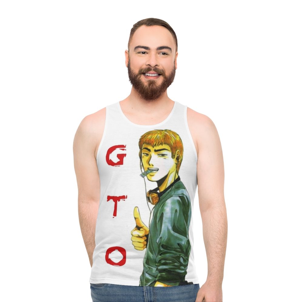 Unisex GTO graphic tank top