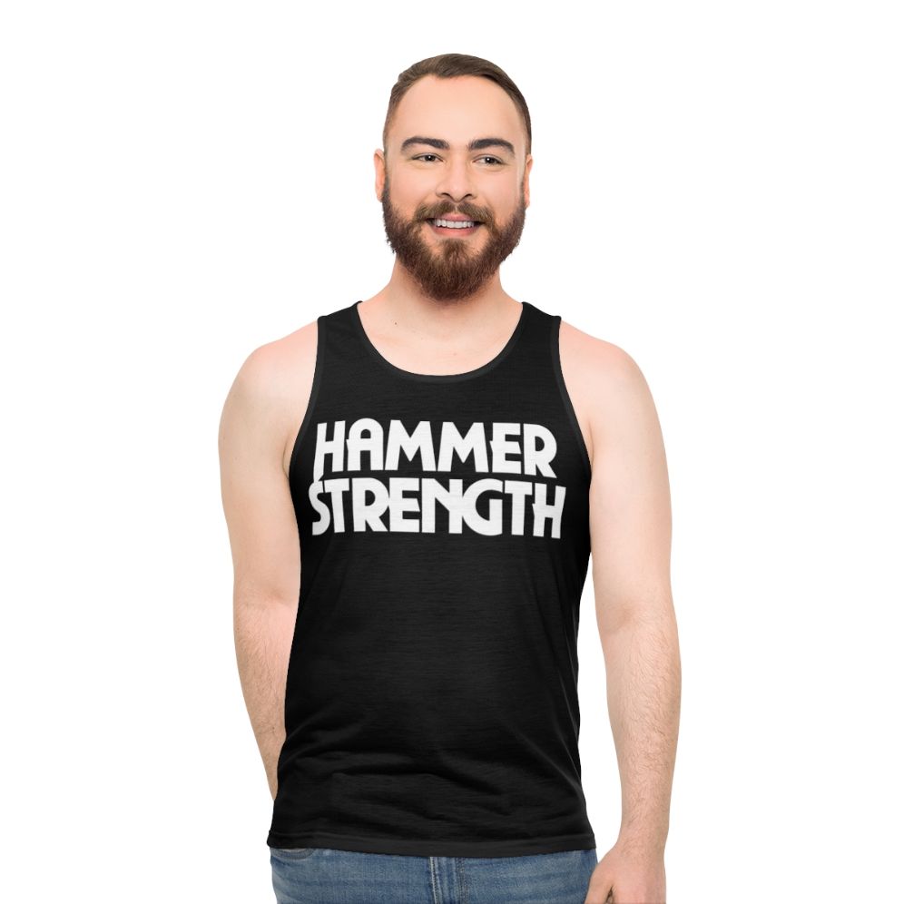 Unisex gym workout tank top