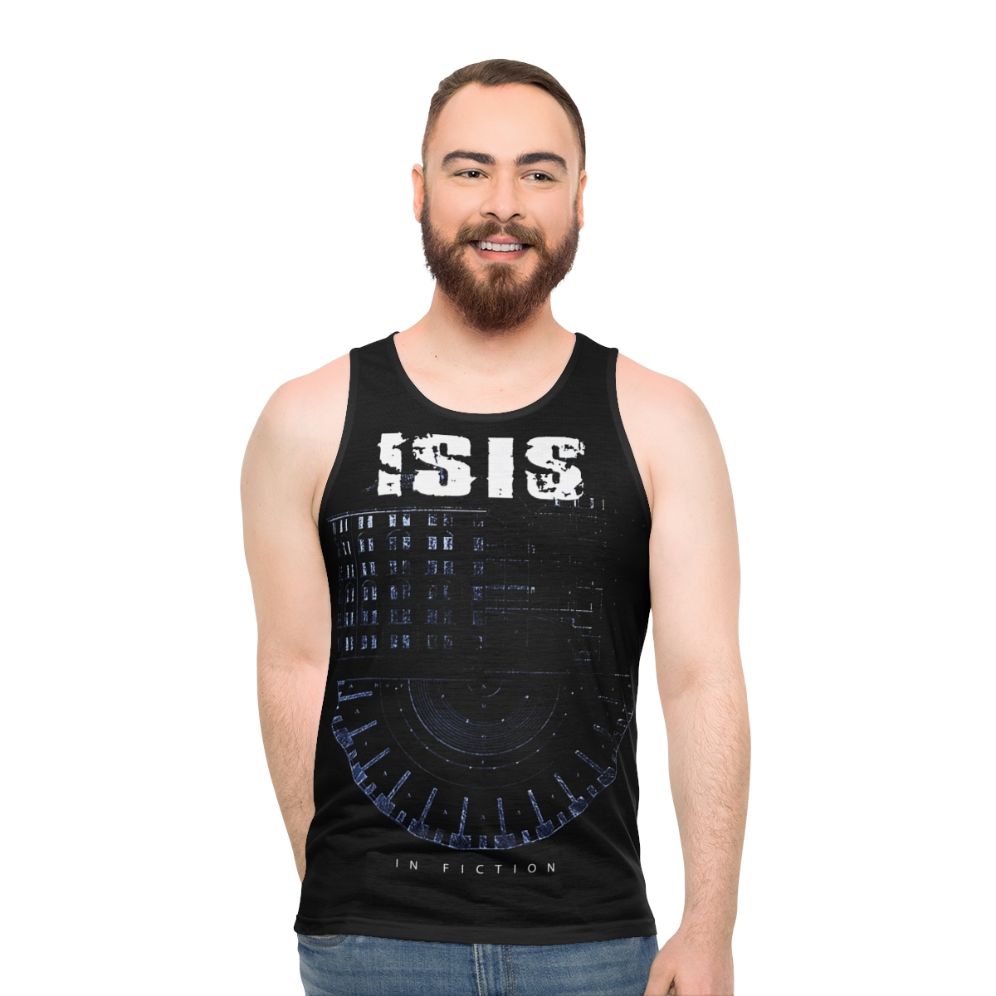 Unisex tank top for hardcore metal band fans