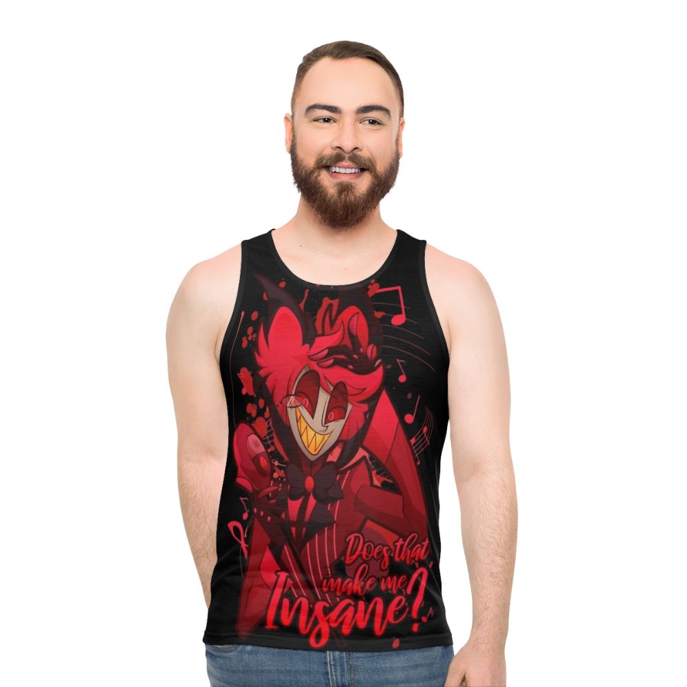 Unisex Hazbin Hotel Alastor the Radio Demon Tank Top