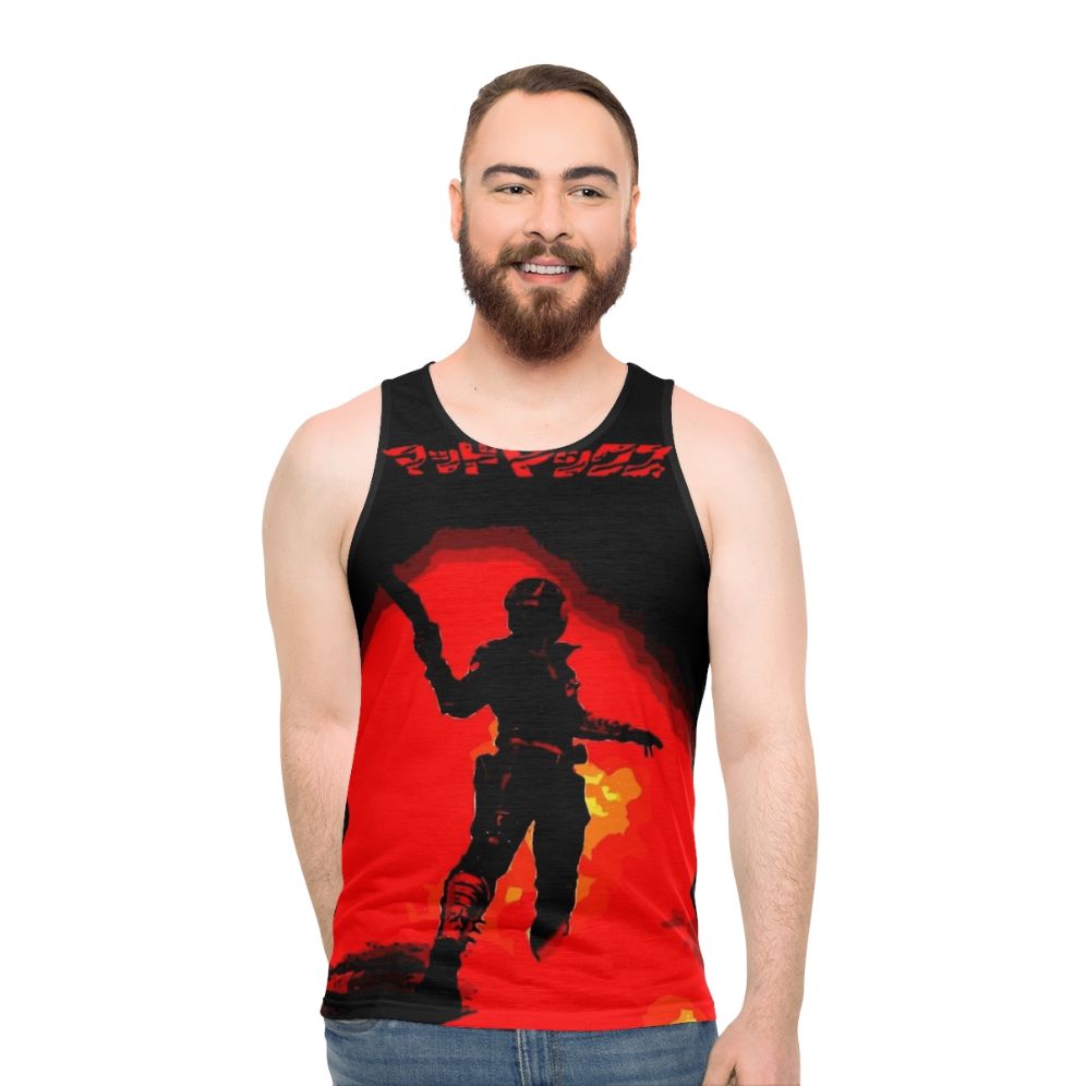 Unisex "He Rules The Roads" Movie Tank Top