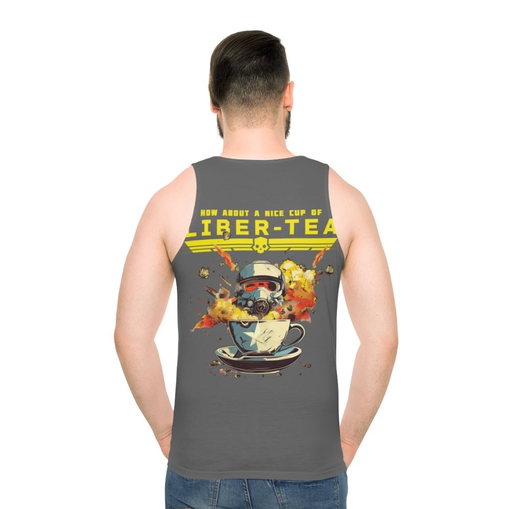 Unisex Helldivers II Co-op Shooter Tank Top