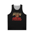 Unisex Hello Peril Band Netflix Comedy Tank Top