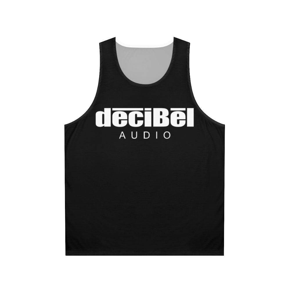 Unisex high-fidelity music tank top