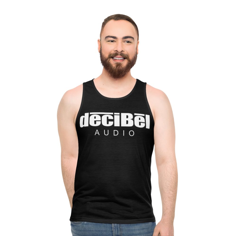 Unisex high-fidelity music tank top