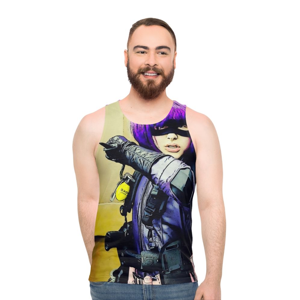 Unisex Hitgirl 2 Comic Book Character Tank Top