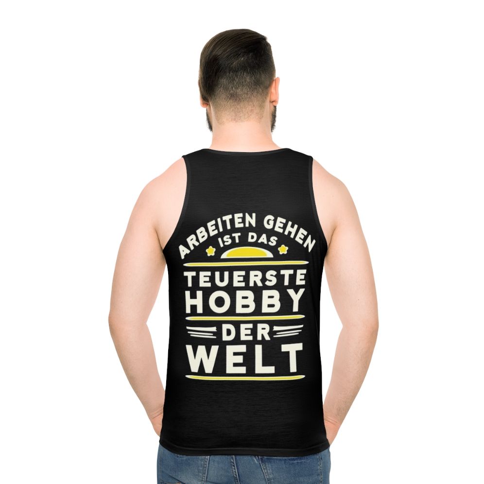 Unisex hobby graphic tank top