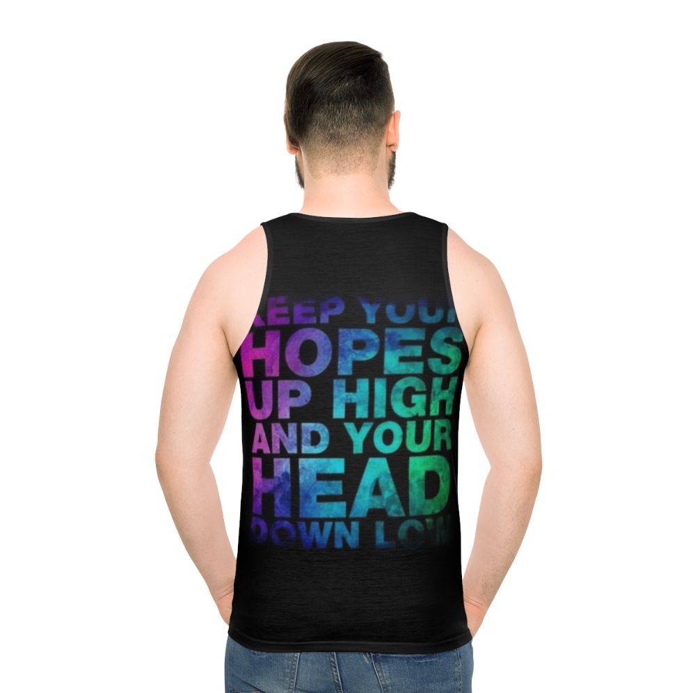 Unisex 'Hopes High' band logo tank top