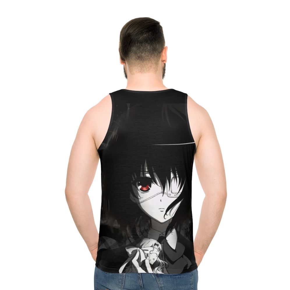 Unisex horror history mystery anime tank top