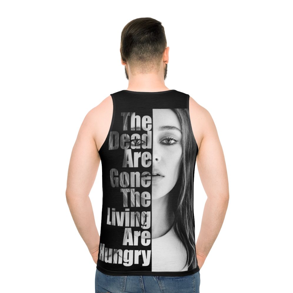 Unisex horror-themed pop culture tank top