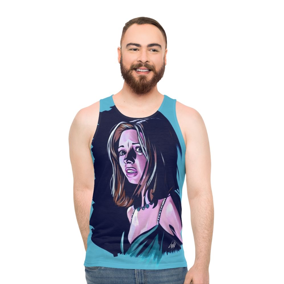 Unisex horror slasher fisherman killer tank top