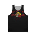Unisex horror-themed tank top inspired by Warren Zevon's 'Werewolves of London'