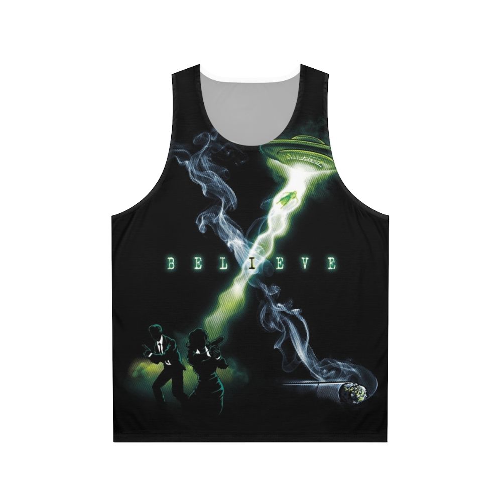 Unisex "I Believe" X-Files Sci-Fi Tank Top