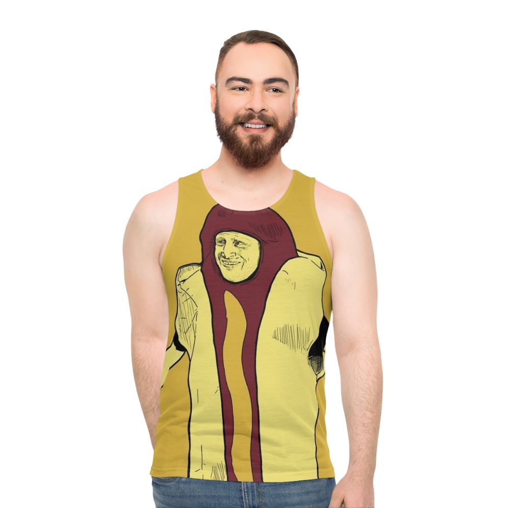 Unisex "I Think You Should Leave" Hot Dog Tank Top
