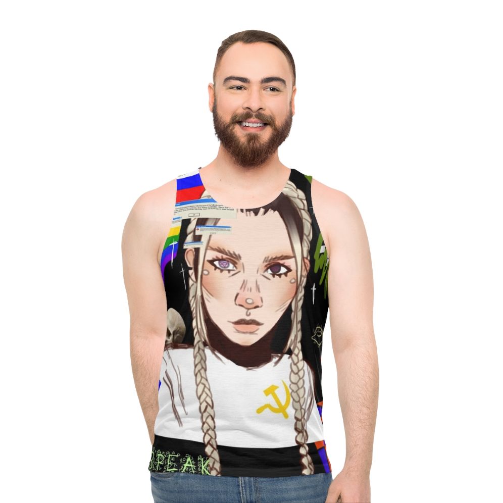 Unisex IC3PEAK Tank Top Inspired by Nastya Kreslina