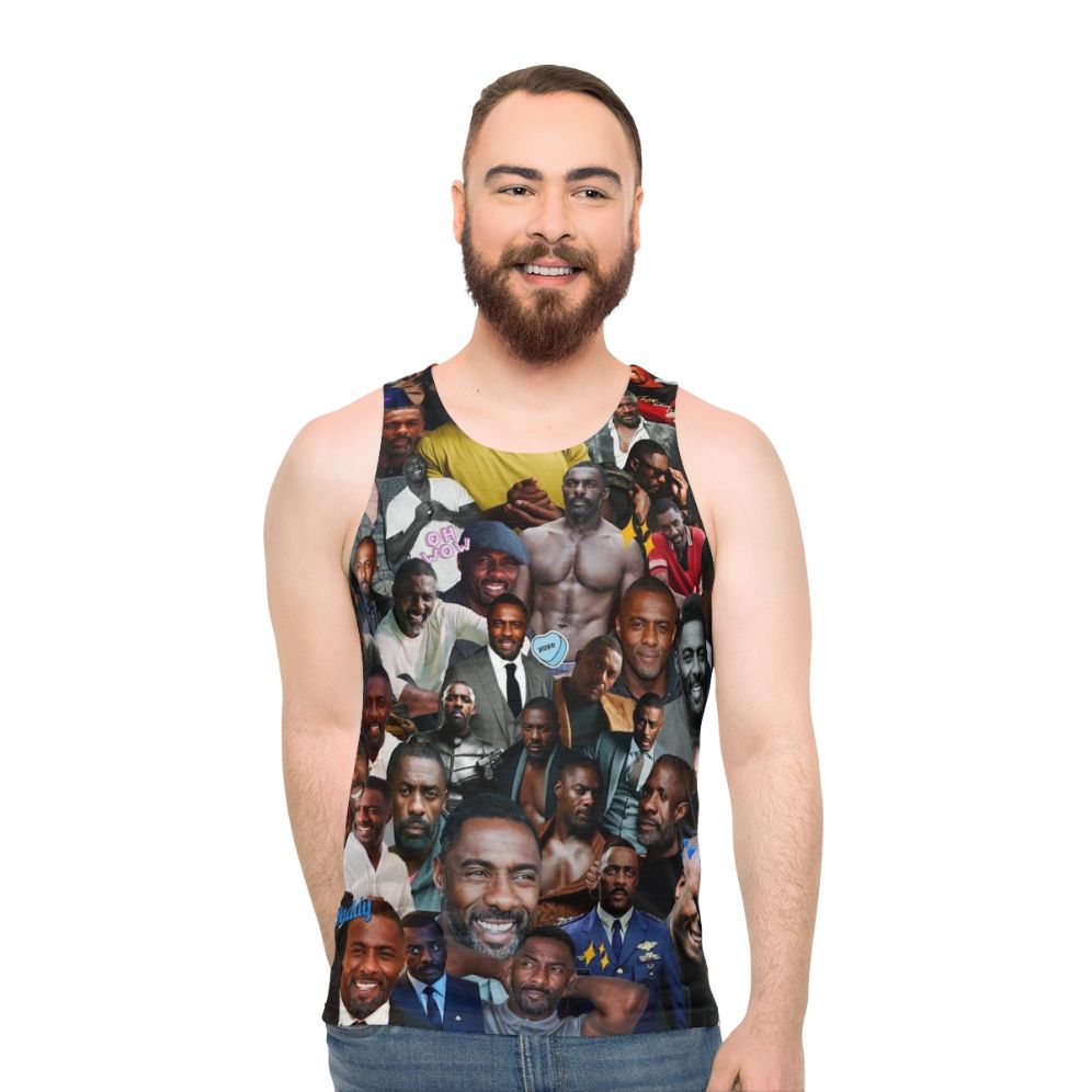 Unisex tank top inspired by Idris Elba
