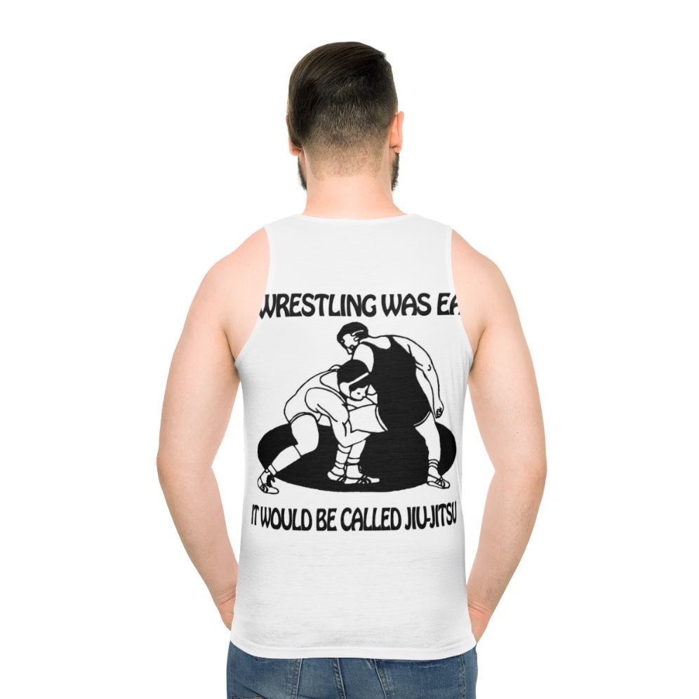 Unisex "If Wrestling Was Easy" Jiu Jitsu Tank Top