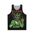 Unisex tank top with 'In League With Bernie' design