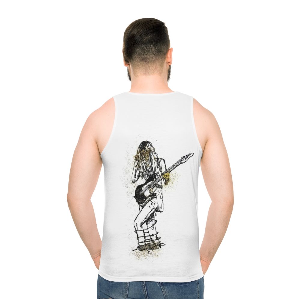 Unisex indie music tank top with Wolf Alice artwork