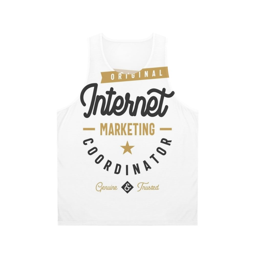 Unisex Internet Marketing Coordinator Tank Top