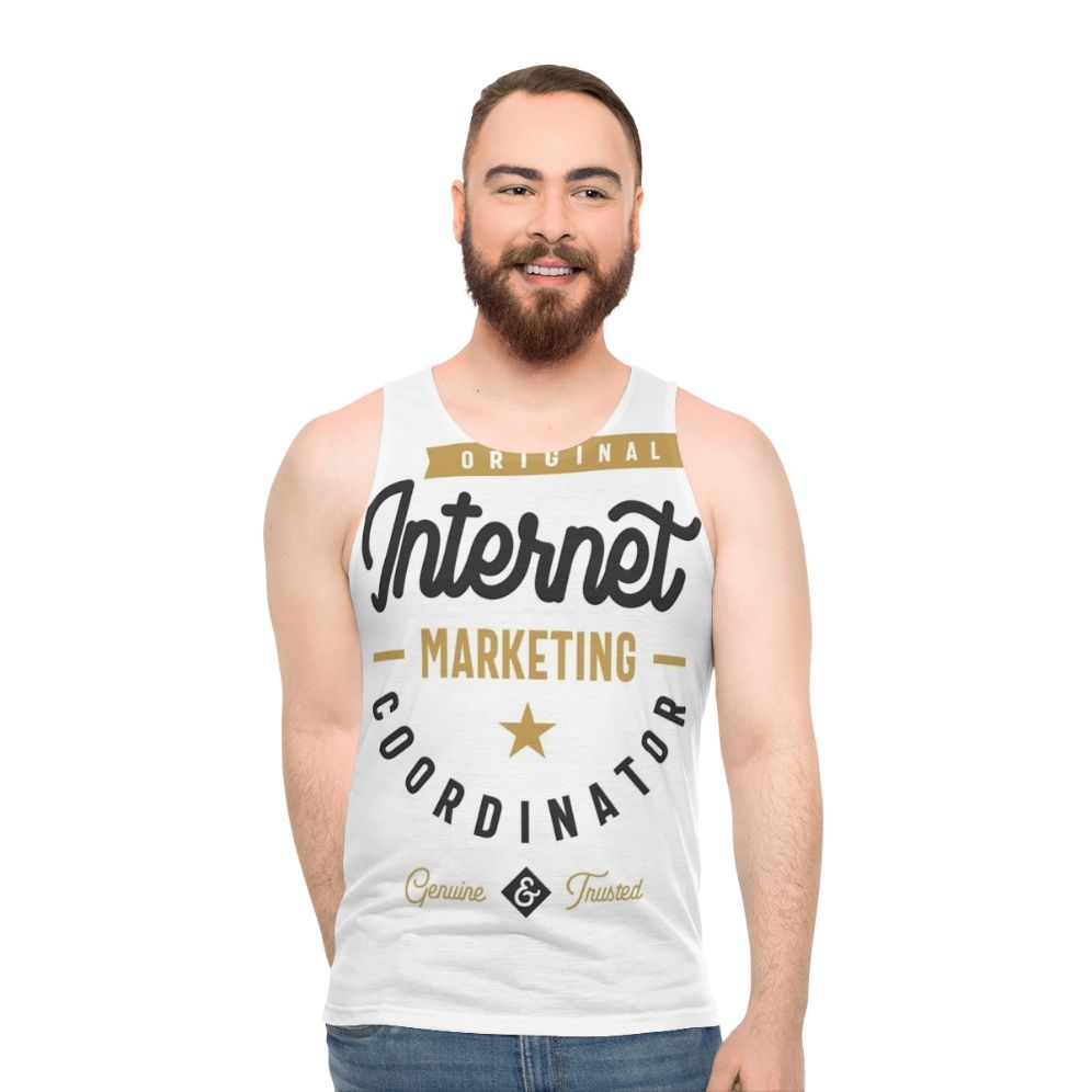 Unisex Internet Marketing Coordinator Tank Top