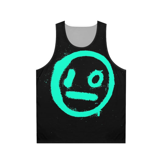 Unisex I O 444 Tank Top for Techno and EDM Fans