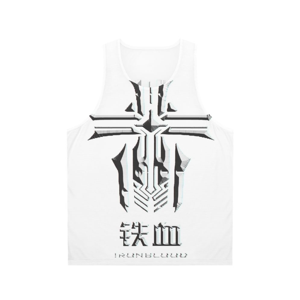 Unisex Iron Blood Tank Top featuring Azur Lane game logo