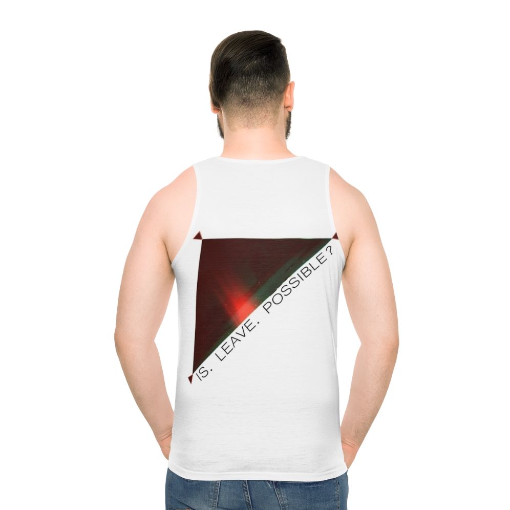 Unisex "Is Leave Possible?" Oxenfree inspired tank top