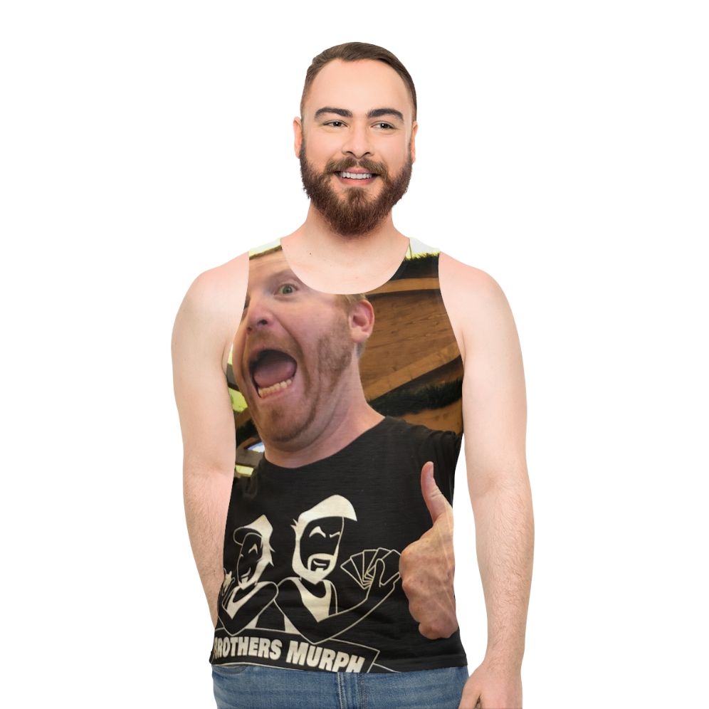 Unisex "Jabs The Man The Legend" Graphic Tank Top
