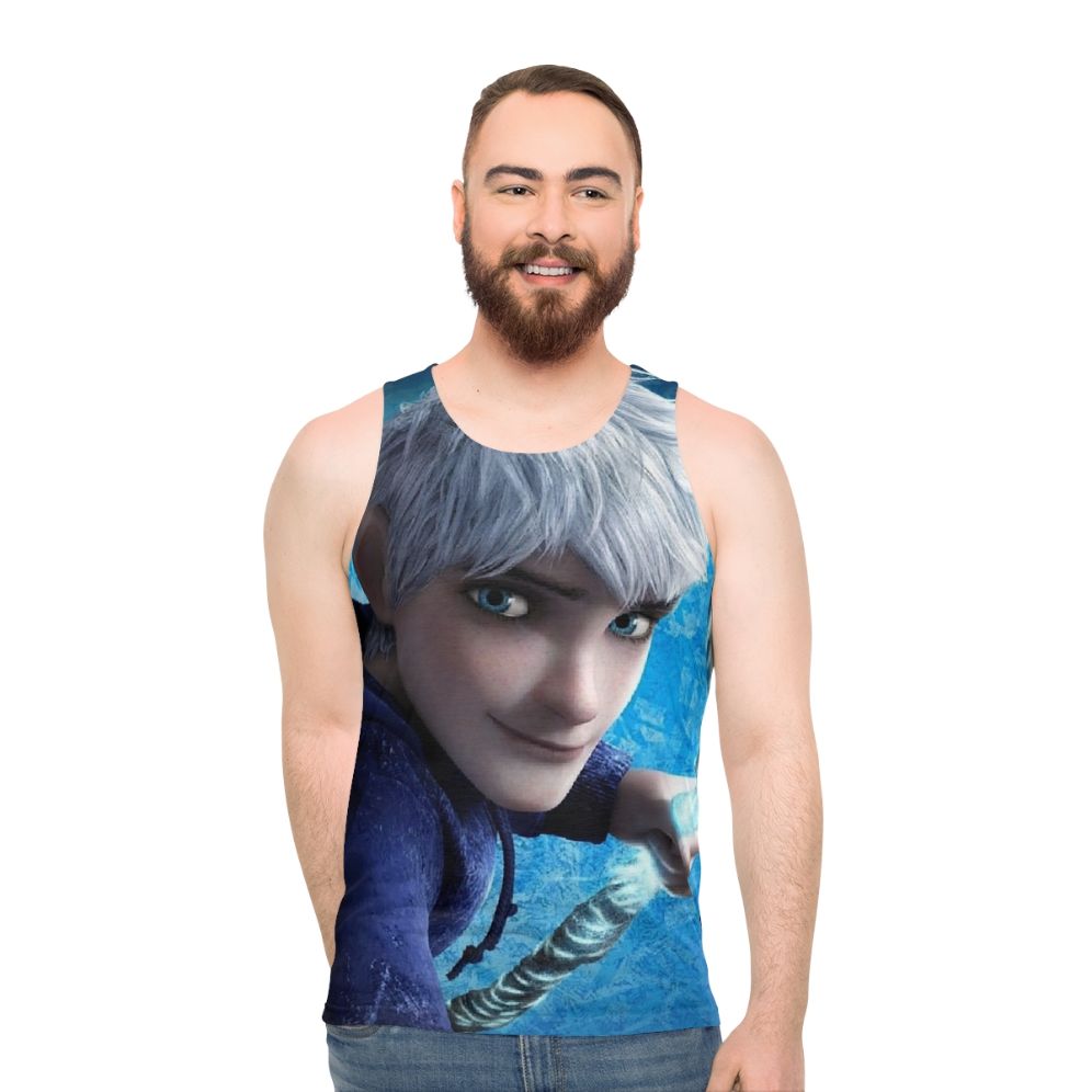 Unisex Jack Frost Rise of the Guardians Graphic Tank Top