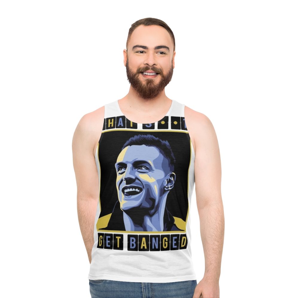Unisex "Chat Shit Get Banged" Jamie Vardy Tank Top