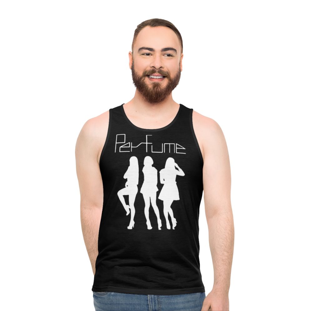 Unisex Japanese pop and electronic inspired tank top