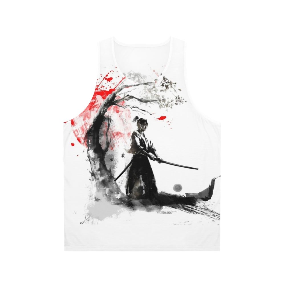 Unisex Japanese Samurai Tank Top