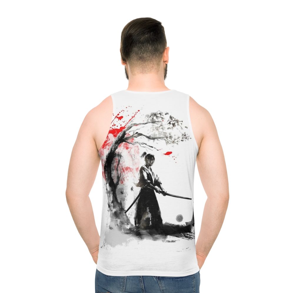 Unisex Japanese Samurai Tank Top