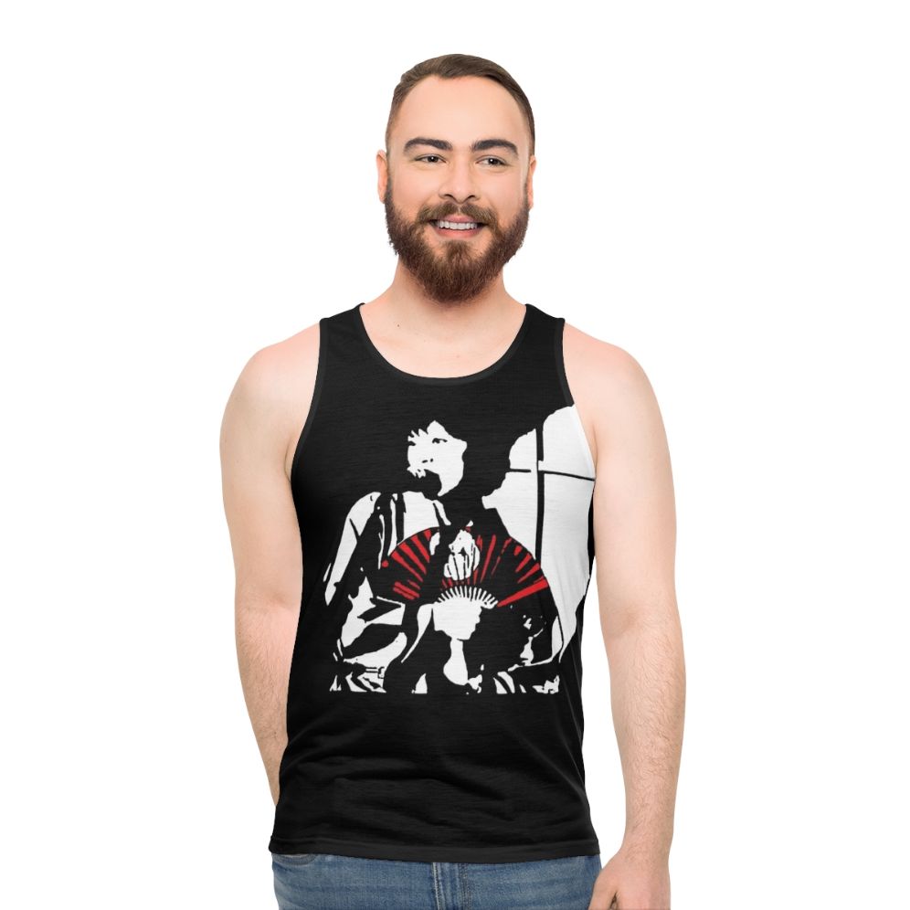 Unisex Japanese Zen-inspired tank top