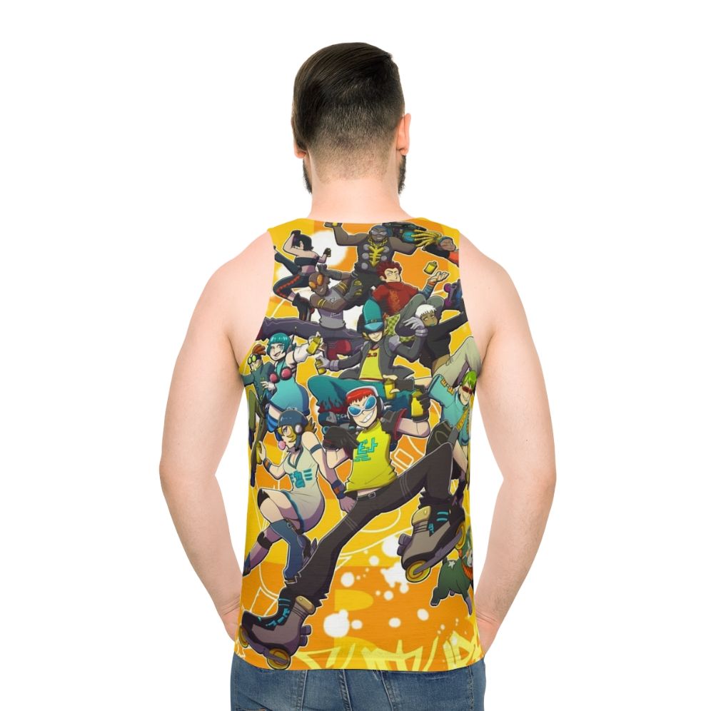 Unisex jet set radio inspired tank top