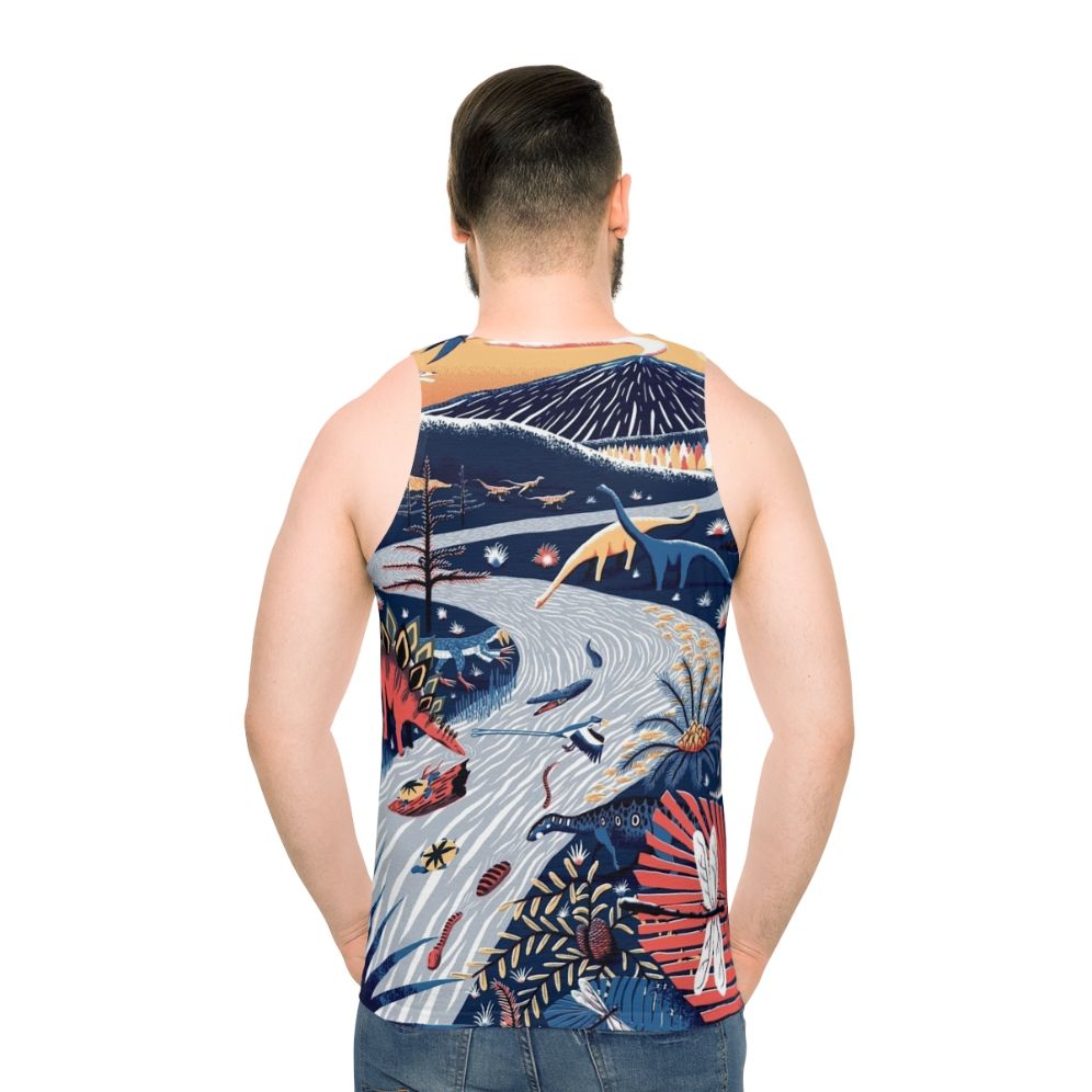 Unisex Jurassic Era Dinosaur Tank Top