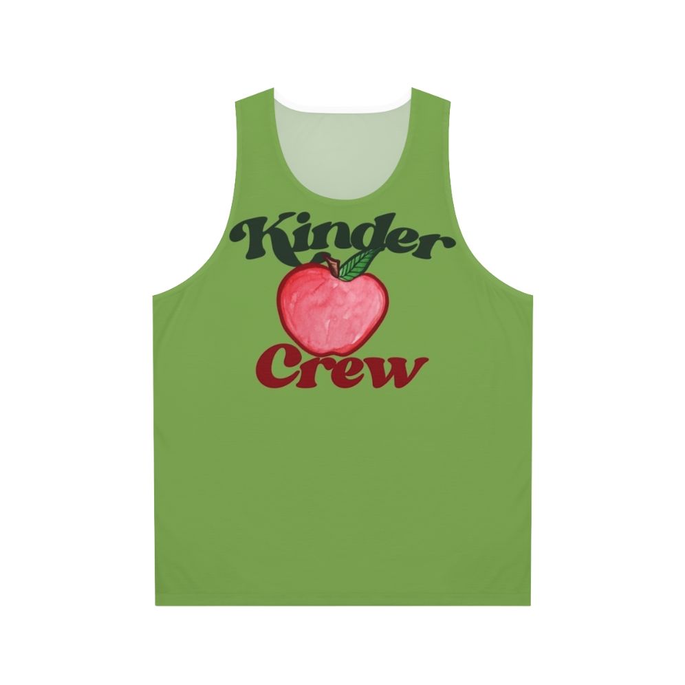 Unisex Kinder Crew Tank Top for Kindergarten Teachers